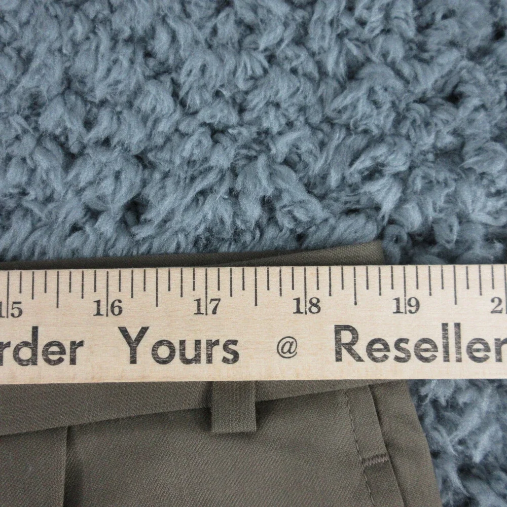 Lauren Ralph Lauren Pants Mens 38x32 Brown Green Blend Wool Dress Pant 36x28.5